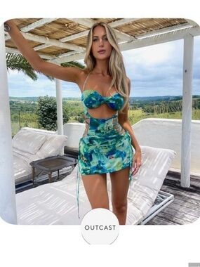 Outcast effie mini dress